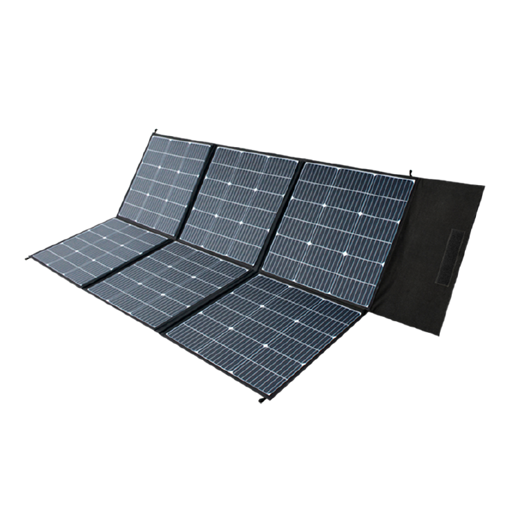 Folding solar panels