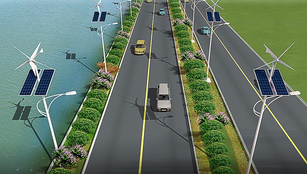 Solar panel in transportation industry